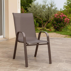 Scaun de grădină Springos Monza GF0105 (Brown)