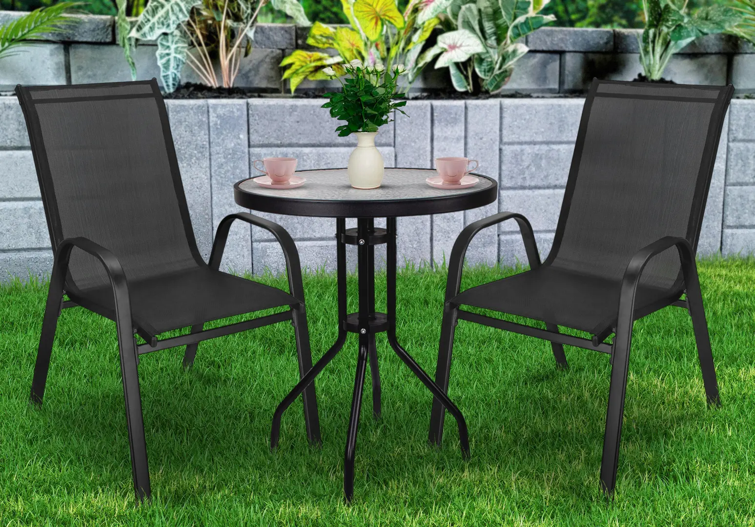Set mobilier de gradina Springos GF0119 (Black)
