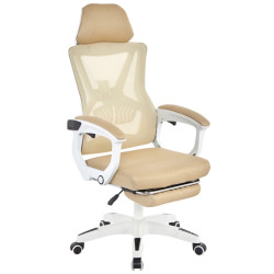 Fotoliu Tempo Kondela Malvin (Beige/White) Thumb