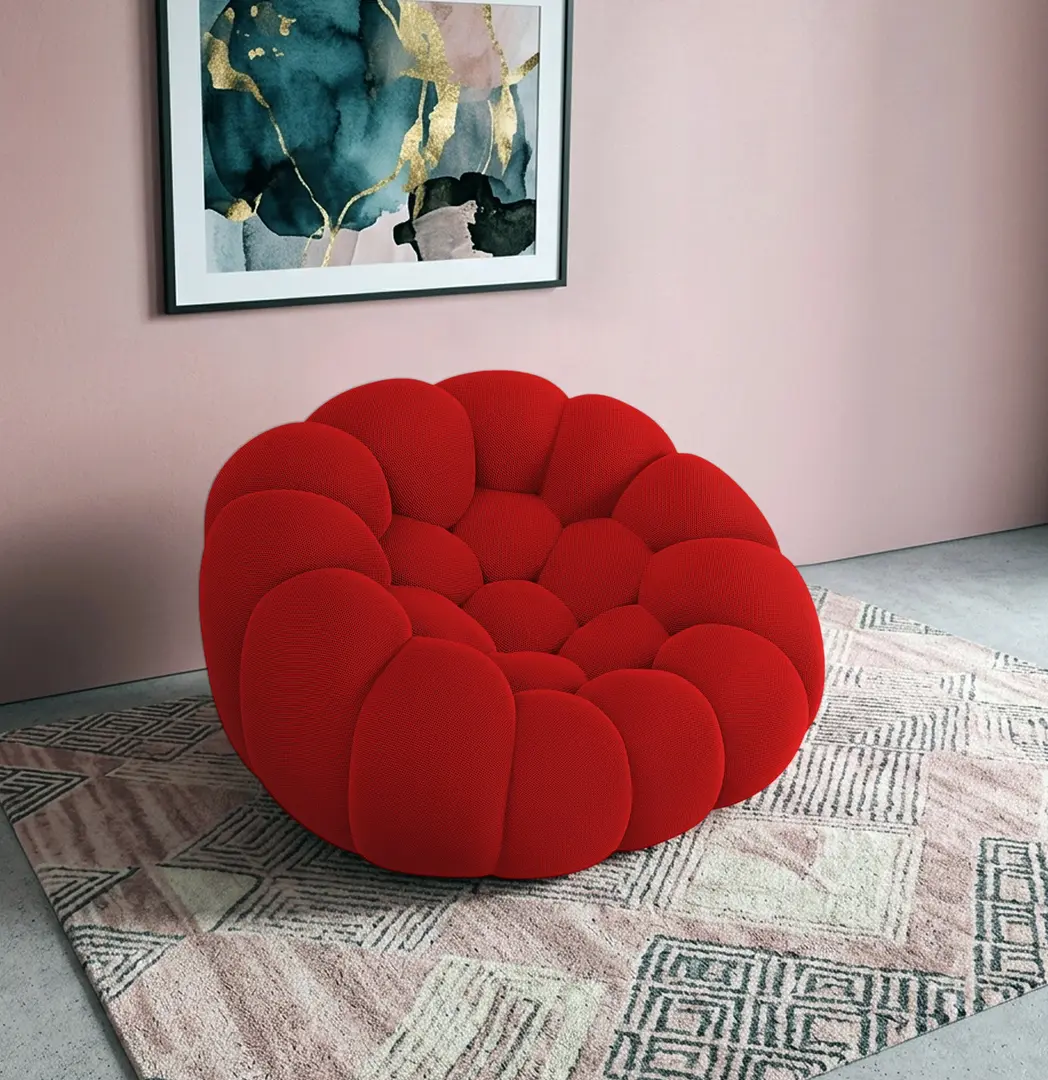 Бескаркасное кресло Synonym Puffa (Red)
