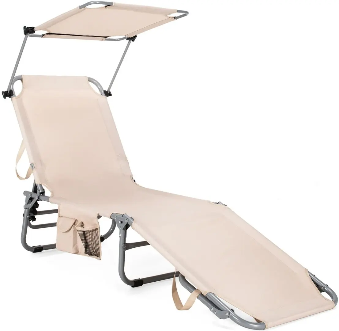 Sezlong Costway NP10027SA (Beige)
