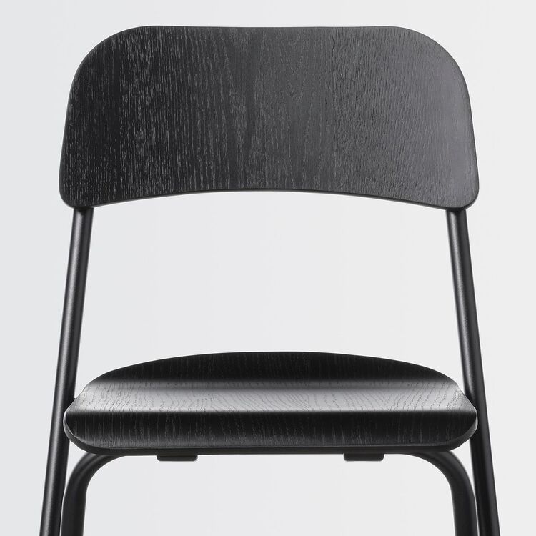 Барный стул Ikea Franklin раскладной 74см (Черный)