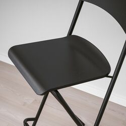 Барный стул Ikea Franklin раскладной 74см (Черный) Thumb