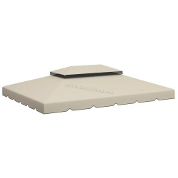 Крыша для для садового павильона Outsunny 84C-357V01BG 3x4 (Beige)