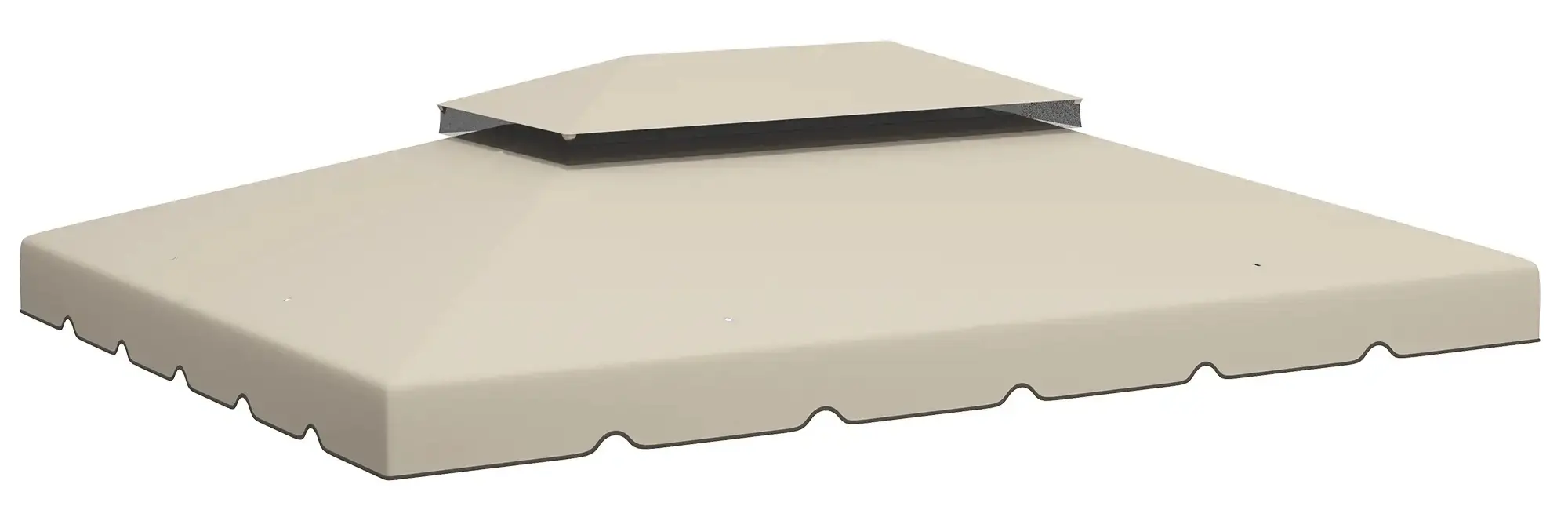 Acoperis pentru pavilion de gradina Outsunny 84C-357V01BG 3x4 (Beige)