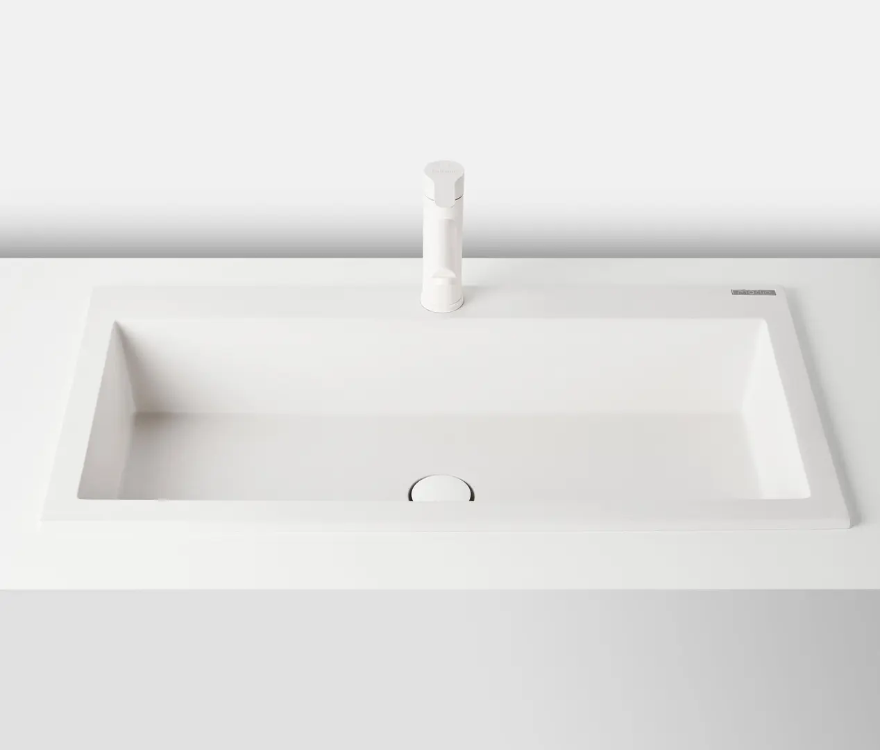 Умывальник Montebella Enzo 800x400 со смесителем Panda