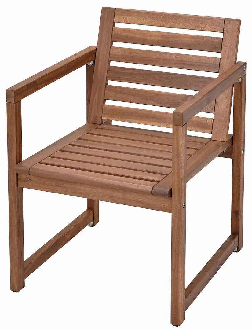 Set mobilier de gradina Ikea Nammaro/Froson/Duvholmen masa+2scaune+banca (Maro Deschis/Bej)