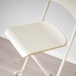 Барный стул Ikea Franklin раскладной 74см (Белый) Thumb