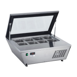 Витрина для мороженого Hendi Arktic 233689 (Inox)