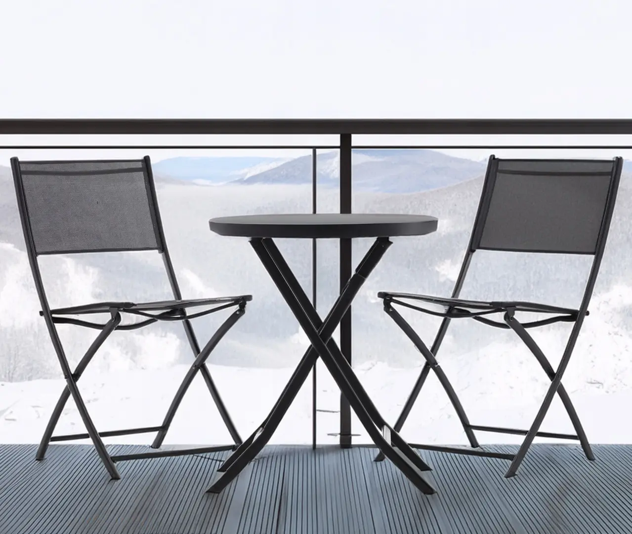 Комплект садовой мебели GardenLine SAD6643 (Black)