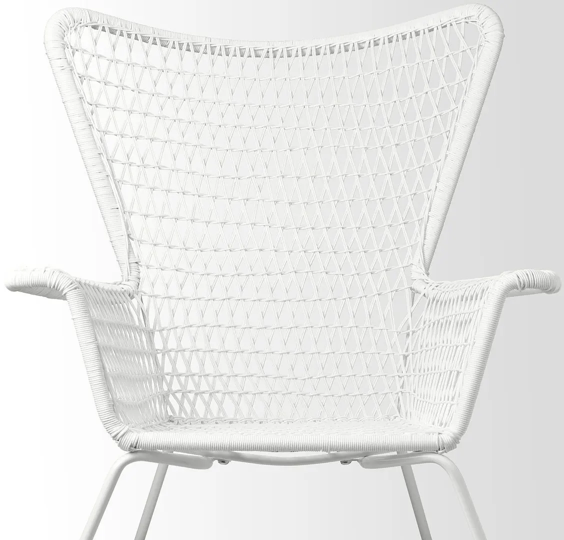 Fotoliu Ikea Hogsten 74x78x93 (Alb) - 3