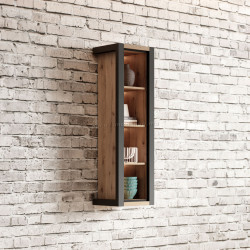 Etajera Helvetia Aktiv Nr.87 (Taurus Oak/Black Matt)