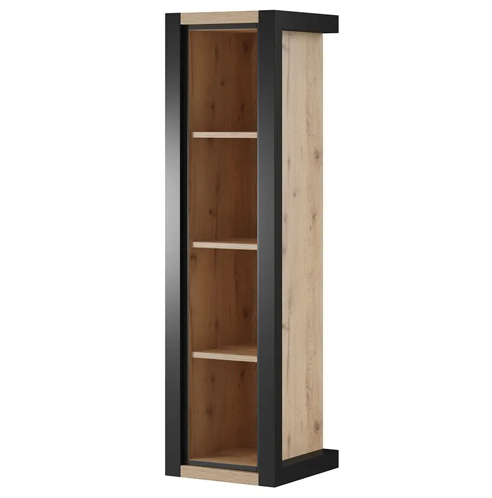 Etajera Helvetia Aktiv Nr.87 (Taurus Oak/Black Matt) - 2