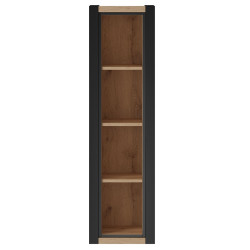 Etajera Helvetia Aktiv Nr.87 (Taurus Oak/Black Matt) Thumb