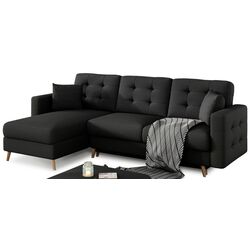 Canapea de colt Eltap Asgard L Sawana 14 (Black) Thumb