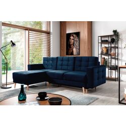 Canapea de colt Eltap Asgard L Monolith 79 (Dark Blue)