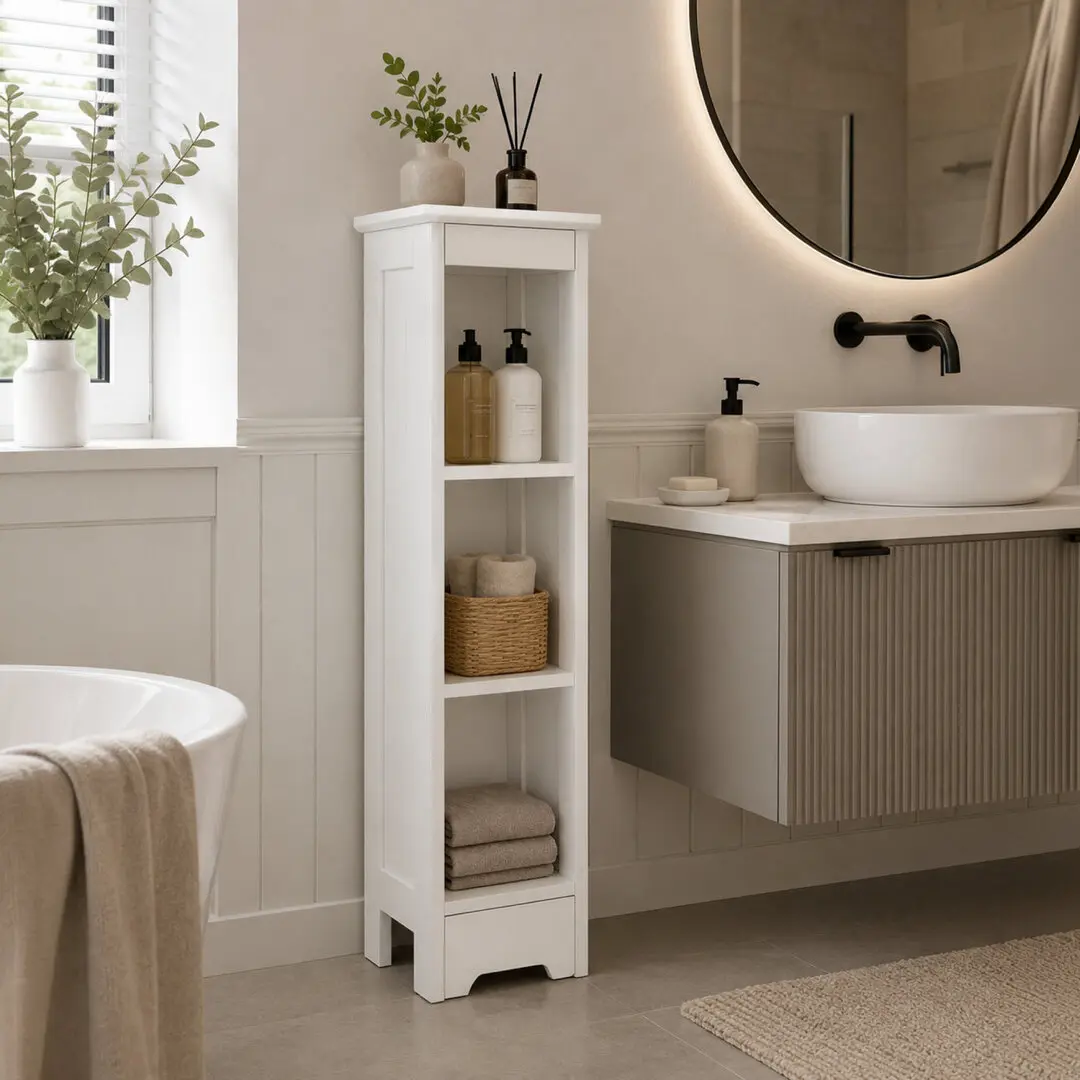 Etajera îngusta Tempo Kondela Atene Typ 6 (White)