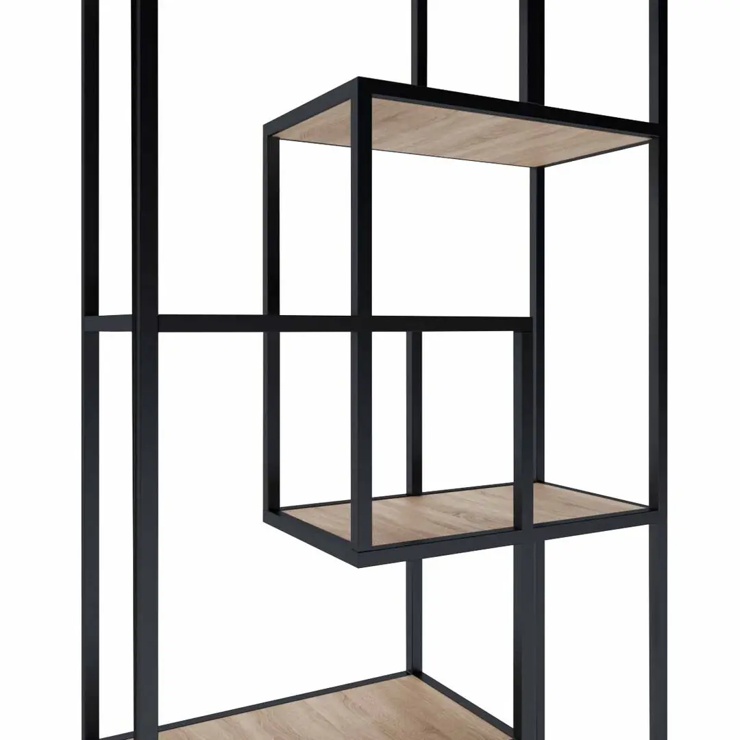 Стеллаж DP Athena 1 (Natural/Black) - 3