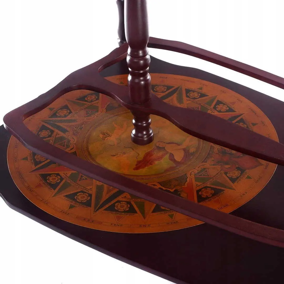 Барный сервировочный стол Costway HW51940 (Brown)