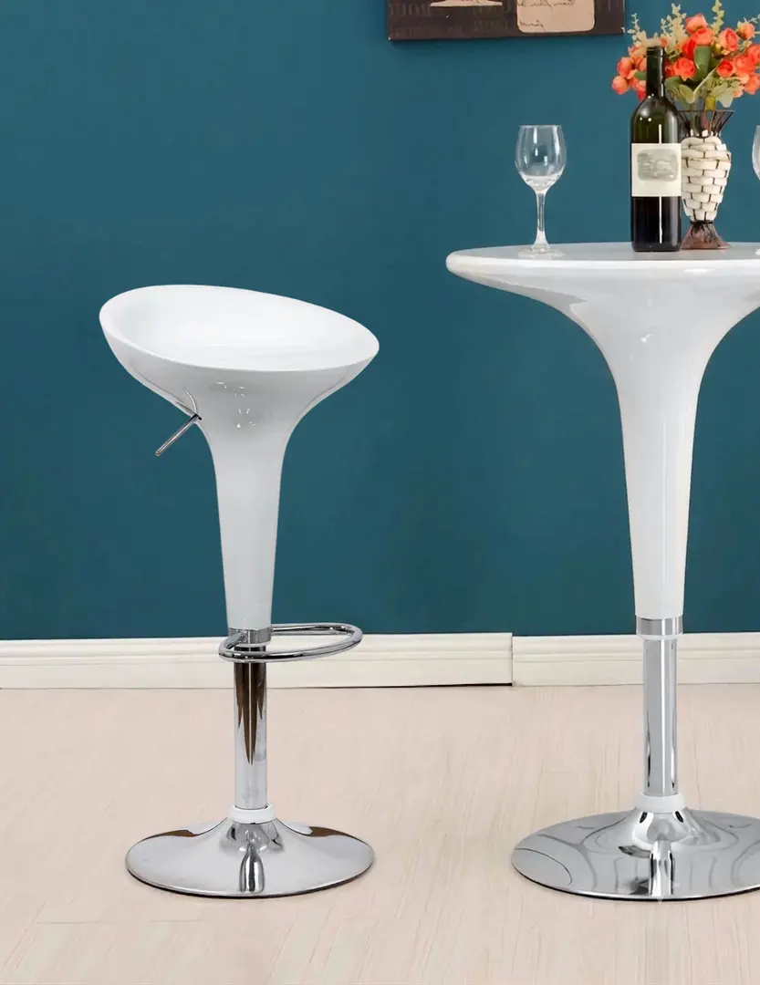 Scaun de bar Prestige Chairs ABS 101 (White)