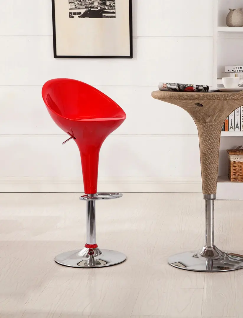 Scaun de bar Prestige Chairs ABS 105 (Red)