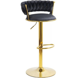 Scaun de bar Prestige Chairs ABS 118 (Black/Gold) Thumb