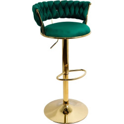 Scaun de bar Prestige Chairs ABS 118 (Green/Gold) Thumb