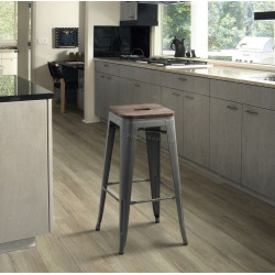 Scaun de bar Prestige Chairs ABS 124 (Grey)