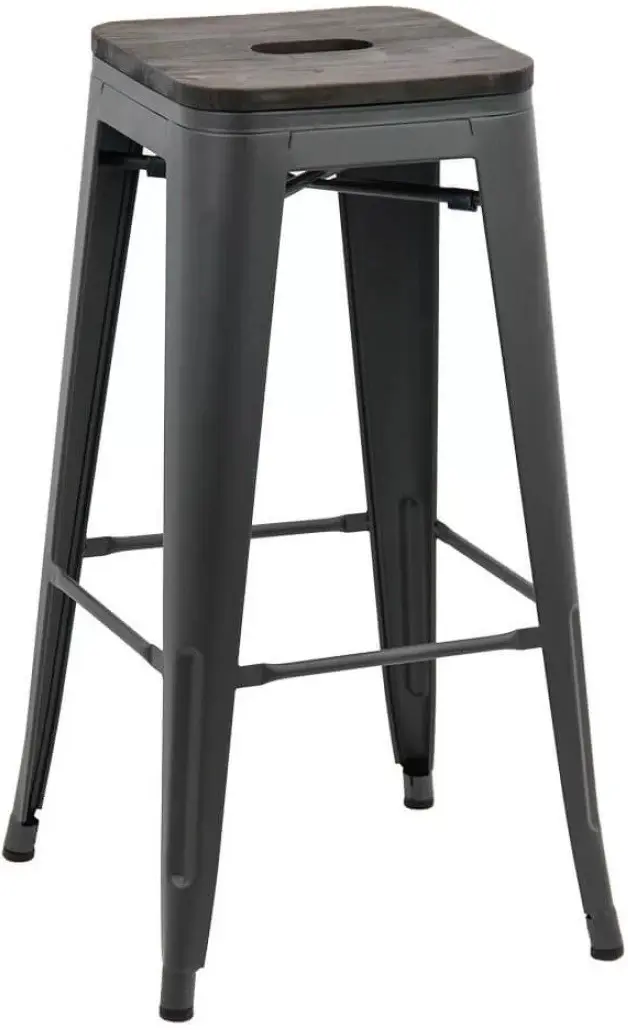 Scaun de bar Prestige Chairs ABS 124 (Grey) - 4