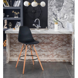 Scaun de bar Prestige Chairs ABS 139 (Black)