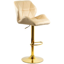 Scaun de bar Prestige Chairs ABS 148 (Cream/Gold) Thumb