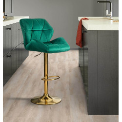 Scaun de bar Prestige Chairs ABS 148 (Green/Gold)