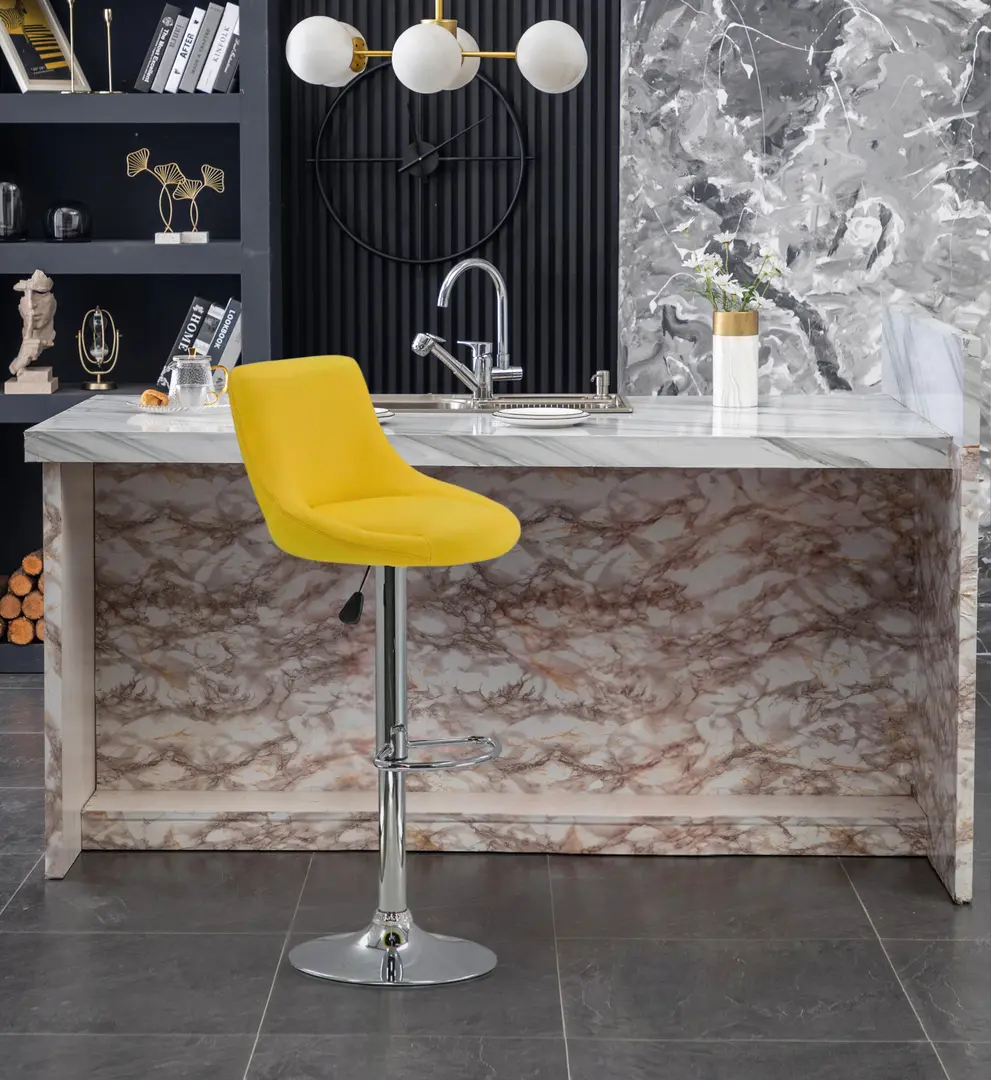 Scaun de bar Prestige Chairs ABS 225 (Yellow)
