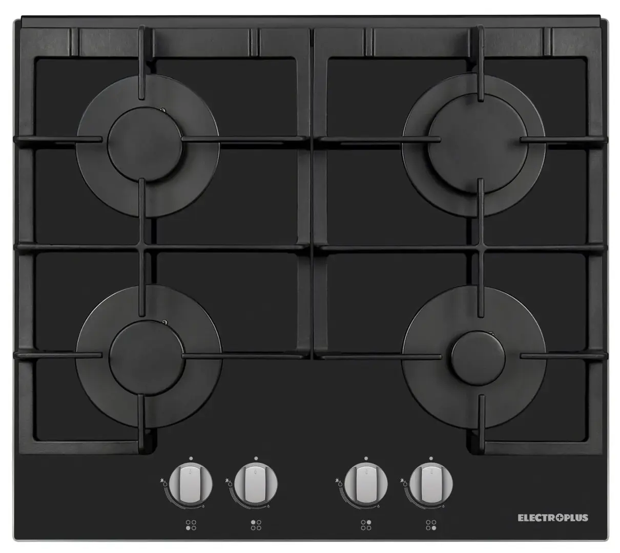 Plita pe gaz incorporabila Electroplus PG 60 BL GC (Black)