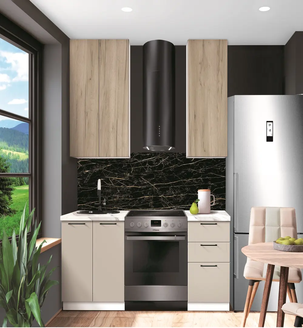 Bucatarie modulara Modern Bono 1 H110 1.0m