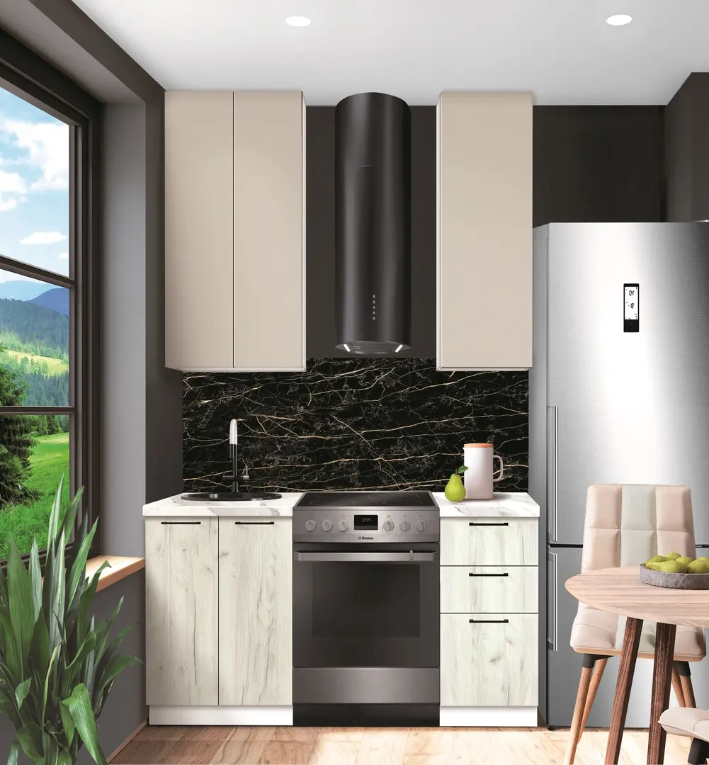 Bucatarie modulara Modern Bono 1 H110 1.0m