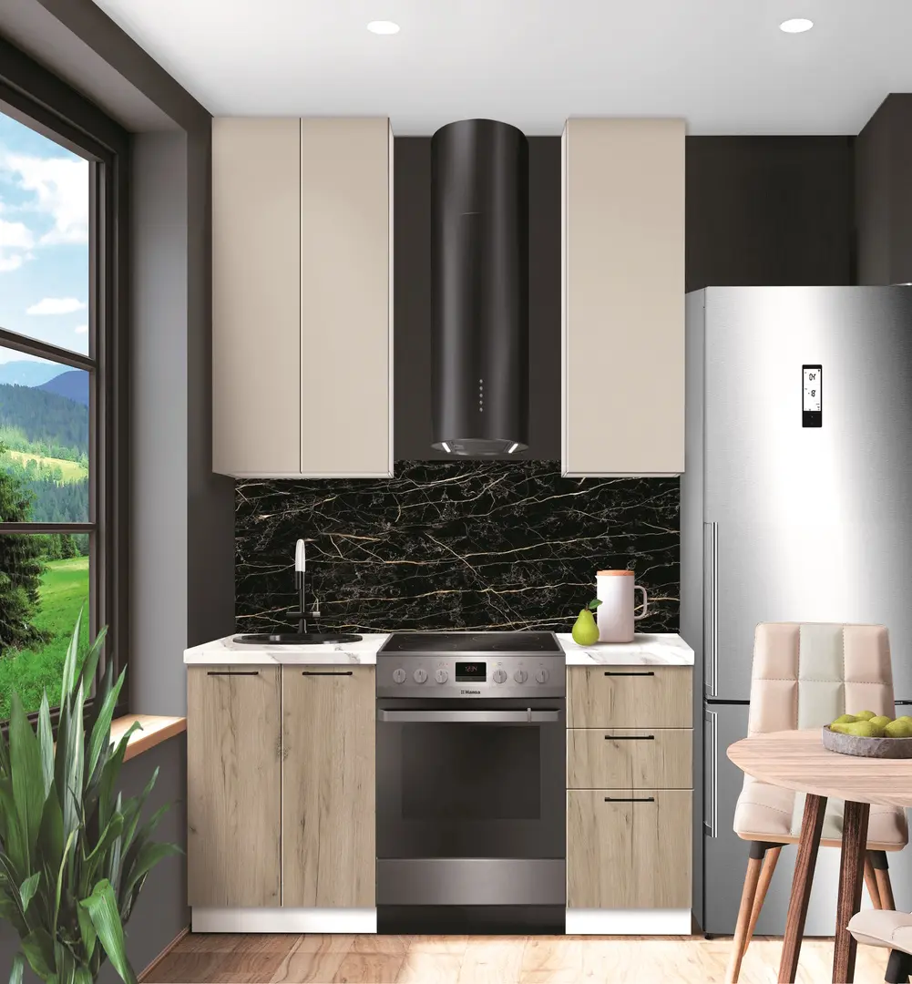 Bucatarie modulara Modern Bono 1 H110 1.0m