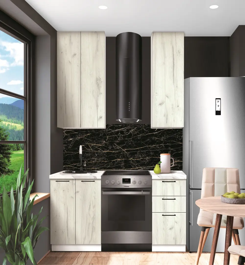 Bucatarie modulara Modern Bono 1 H110 1.0m