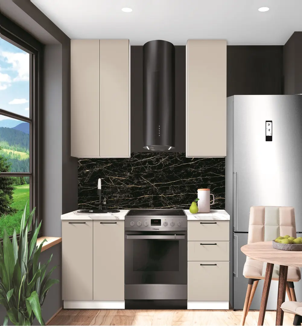 Bucatarie modulara Modern Bono 1 H110 1.0m