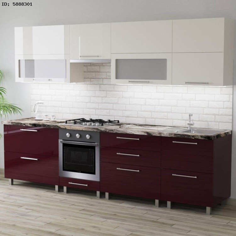 Bucatarie Bafimob Blum 2.8m MDF (Lucios)