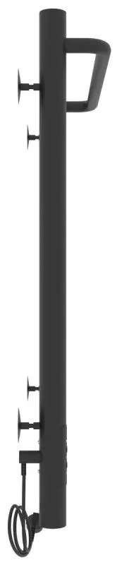 Полотенцесушитель электрический Laris Prime CK6 400х600 Left (Black)