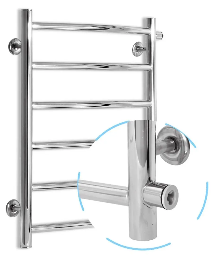 Полотенцесушитель Laris Klassik P6 450x600 Side MC 500 (Chrome)