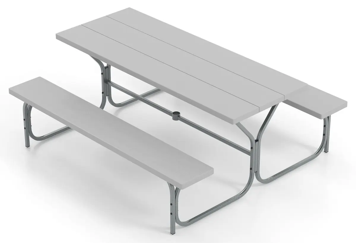 Set mobilier de gradina Costway NP11266GR (Grey) - 2