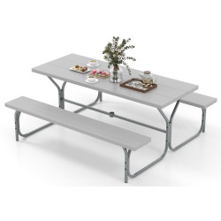 Set mobilier de gradina Costway NP11266GR (Grey) Thumb