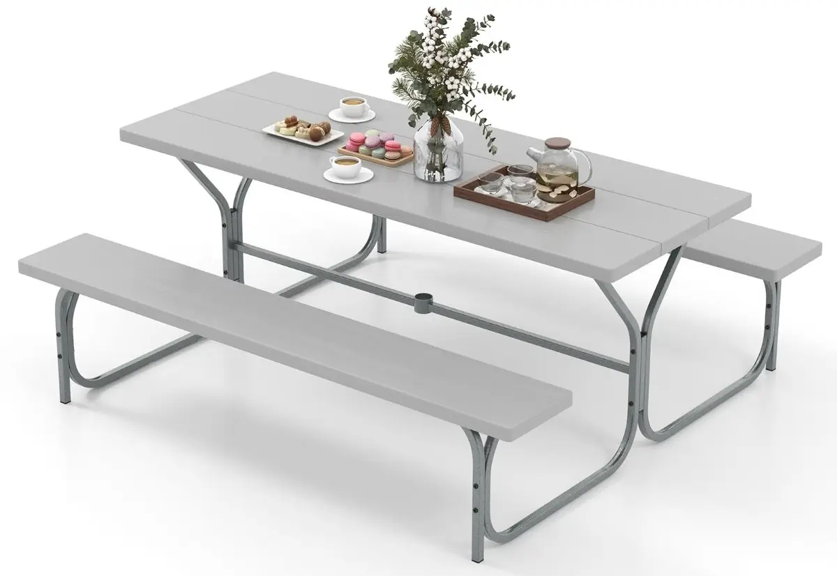 Set mobilier de gradina Costway NP11266GR (Grey) - 3