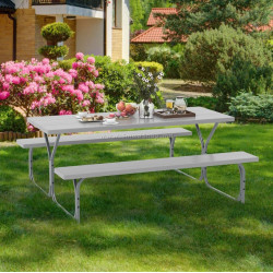 Set mobilier de gradina Costway NP11266GR (Grey)