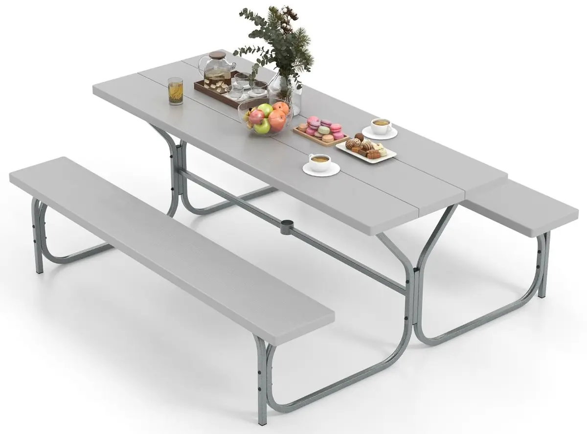 Set mobilier de gradina Costway NP11266GR (Grey) - 4