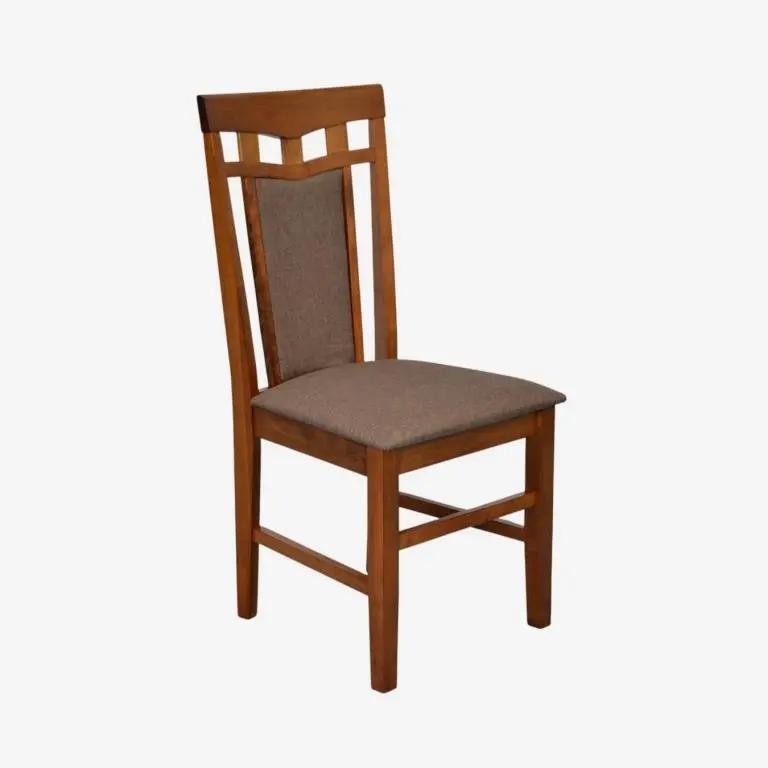 Комплект стол + 6 стульев Evelin HV-24V + Deepa R Ekea12 (Burnish Oak/Dark Brown) - 4