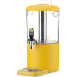 Dozator de suc cu tub de gheata Hendi UNIQ 425022 (Yellow)