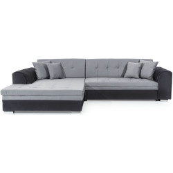 Диван угловой Eltap Sorento Monolith 84/Monolith 97 Left (Gray Light/Dark Graphite) Thumb